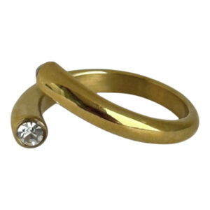 Anillo Abierto con Circon