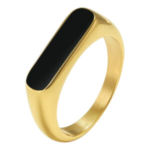 Anillo Barrita Negra