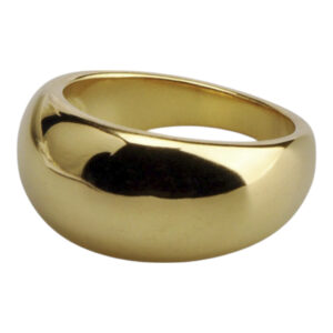 Anillo chunky Basico Dorado
