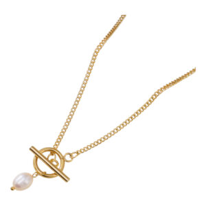 Collar perla colgante