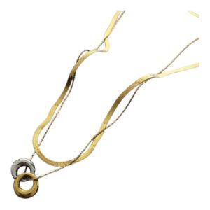 Collar double circle