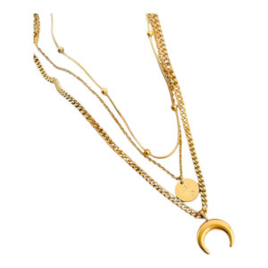 Collar Triple Media Luna